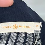 Tory Burch  Womens Plaid Pleated Skirt Small NWT $398 Black Midi Academic A Line Photo 2