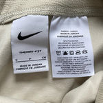 Nike  Therma-Fit Cream Colored Leggings with Herringbone Pattern Athleisure Photo 4