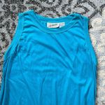Vintage On Purpose Ruffle Tier Dress Teal Large Blue Photo 2
