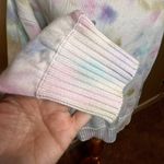 AQUA Bloomingdale's  Tie Dye Sweater Boho Size M Lightweight Vacation Sweater Photo 3