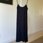 Rachel Pally  scoop neck black ribbed modal tank dress Photo 2