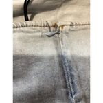 We Wore What NWT  Cut Out Denim Mini Skirt Women's L Blue Light Wash High Waist Photo 2