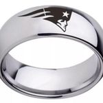 Silver Arc New England Patriots Ring Photo 0