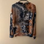 Socialite Navy Tie Dye Oversized Long Sleeve Tee Size XS Photo 3