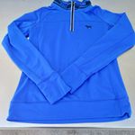 PINK - Victoria's Secret  Ultimate Vibrant Blue Quarter Zip Performance Jacket Photo 0