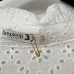 House Of CB 'Carrie' White Broderie Anglaise Shirt NWOT Size S Photo 6