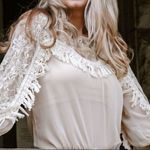 Ryu Sheer Lace Tassel Blouse‎ Photo 7