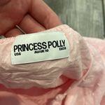 Princess Polly  Pink Babydoll Dress Sleeveless Spaghetti Strap Photo 2