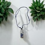 Beautiful Handcrafted‎ Blue/White Porcelain Pendant Necklace Retro Chinese Style White Photo 2