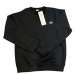 Alo Yoga  women’s Classic Black logo Crewneck Sweater large Photo 0