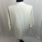 H&M Divided Elegant Cream Open-Front Cardigan blouse woman’s size small Photo 3