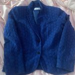 Calvin Klein Blue  Blazer Photo 0