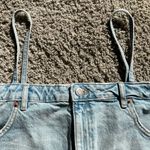 ZARA  Denim Skirt Strappy Crop Tank Top ( M ) Photo 6
