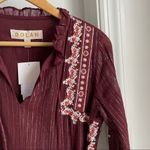 Anthropologie NWT Anthro Dolan Amber Embroidered Wrap Dress Photo 11