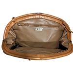 Vintage Sharif Leather Patchwork Purse 1980s Crossbody Bag Brown Tan Retro Photo 7