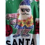 Santa Claus Sequin Sweater XL Floss Dance Swipe To Reveal NWT Christmas Red Photo 4