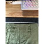 Max Studio Linen Mini Skirt | Sailor Button | Size 4 | Summer Classic, EUC Photo 5