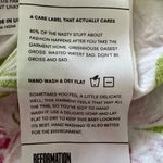 Reformation Tropical Island Floral Tunic Surplus Fabric Top | Small | Pink/Green Photo 5