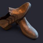 Clarks “Trish Bell” Slip-On Booties – Copper Metallic, Size 8.5 Photo 1