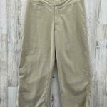 Patagonia Crop Hiking Pants Women 4 Khaki Tan Polyester Hook Loop Closure Pocket Photo 1
