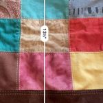 Lucky Brand Lucky Vintage Large Suede/Canvas Adjustable Strap Exquisite Patchwork Tote/Bag Photo 10