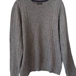 Jos. A. Bank Reserve 100% Cashmere Cable-Knit Crewneck Pullover, Sz XL Photo 6
