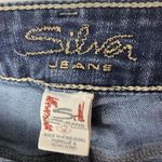 Silver Jeans SILVER Santorini Capri Cropped Dark Wash Jeans, Size 26 Photo 2