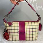 Coach y2k  Heritage Plaid Mini Purse Shoulder Bag Wristlet Photo 0