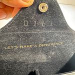 DIFF eyewear  Black Faux Leather Snap Closure Sunglasses Case " make difference " Photo 3