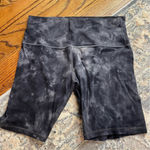 Lululemon  Athletica Black Tie-Dye Shorts Photo 1