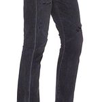 Citizens of Humanity  COH‎ Emerson Distressed Slim Boyfriend Black Hawk 26 Photo 1