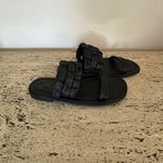 Free People NWOB Leather Winding River Sandal in Black Photo 5