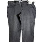 Hollister Low-Rise Washed Black Baggy Denim Jeans Women's 20R W35 Wide Leg NWT Photo 0