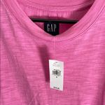 Gap  Pink Cotton Preppy Tie-Knot Mini Dress Photo 2