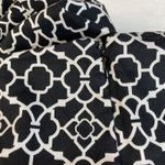 Charter Club ‎ Black/White Geometric Ankle Pants Womens Size 8 EUC 24" Inseam Photo 4