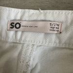 SO  White Wide Jeans Pants Trousers / 5/27W Photo 5