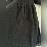 Hill House Home The Nap Dress Black Swiss Dot Size XS Photo 2