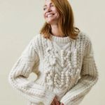 Lingua Franca ‘SKI BUM’ Chunky Knit Sweater Size L Photo 0