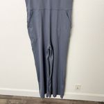 Zella [] Grey Folkstone Scoop V-Neck Wide Leg Sleeveless Tank Jumpsuit Size XL Photo 7