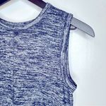 Rag and Bone  Split Back Nicole Tank in Heathered Blue‎ Marled Knit Size XS Photo 5