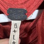 Free People Lover Ribbed Split Back Pullover Tunic Size Large Photo 6