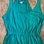 Old Navy Teal blue Size Small Stretchy Dress with Cinched Waist. Photo 4