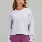 Lululemon Perfectly Oversized Cropped Crew Softstreme Photo 1