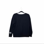 Victoria's Secret Victoria’s Secret Sport VSX Black Fleece Lined Crewneck Sweatshirt Photo 6