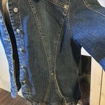 Live a Little  Jean Jacket. Size Large Photo 4