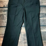 Talbots  Women's Black Dress Pants Size 12 Classic‎ Fit Straight Leg Photo 0