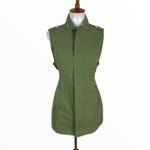 CAbi  Explorer Vest Utility Army Green XS Zip Up Sleeveless Photo 2