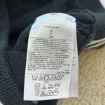 Banana Republic Varsity Bomber Snap Front Cardigan Sweater Black Women’s Small Photo 7