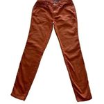 prAna Rust Skinny Mid-Rise Janessa Pants Cotton Skinny Jeans SZ 4/ 27 #1292 Photo 4