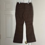 Urban Outfitters Women's Glen Plaid Trousers Flare size 6 Academia Brown Black Photo 4